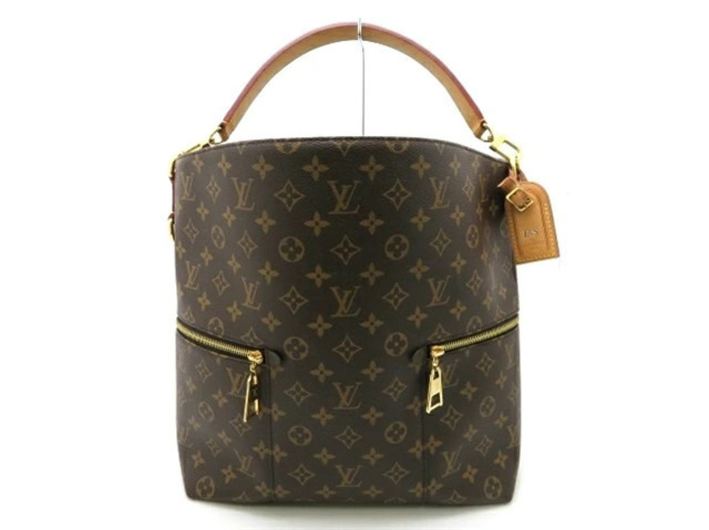 Louis Vuitton Shoulder Bag Melie Monogram Brown